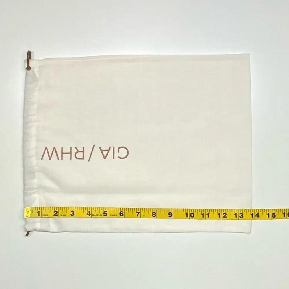 GIA/RHW | Dust Bag | Ivory/Brown | W 11 x H 14 inch